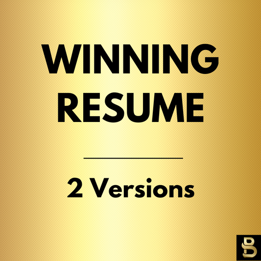Winning Resume (2 Versions)