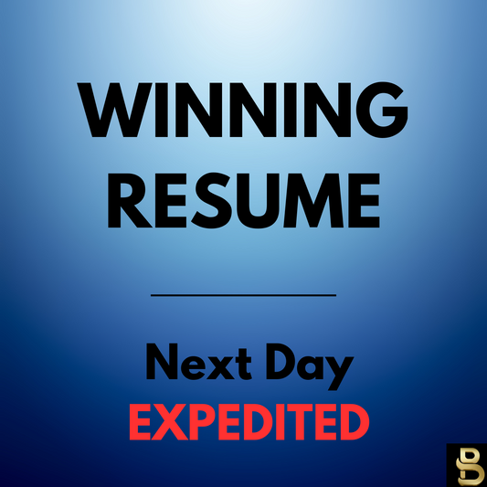 Winning Resume (Next Day Expedited)